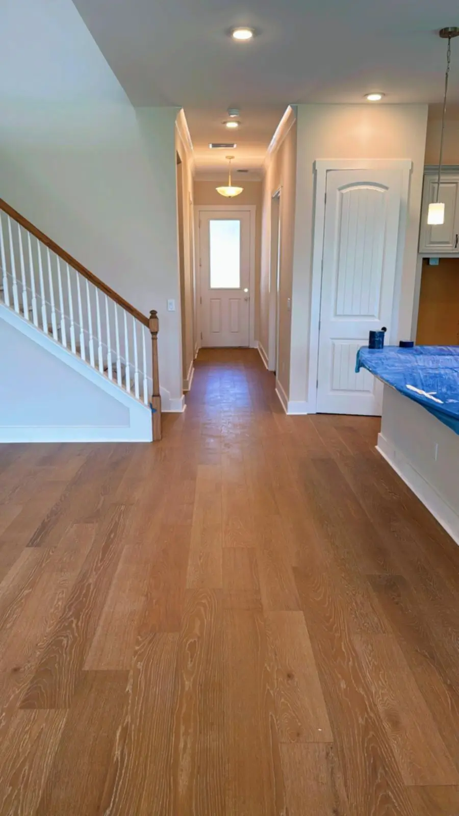 Hardwood Glue Down Installation
