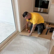 Hardwood Glue Down Installation