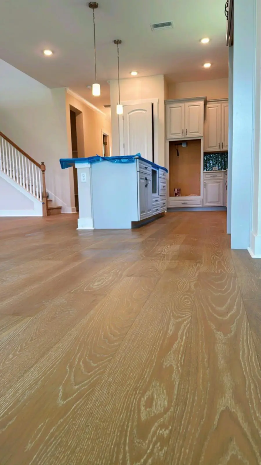 Hardwood Glue Down Installation