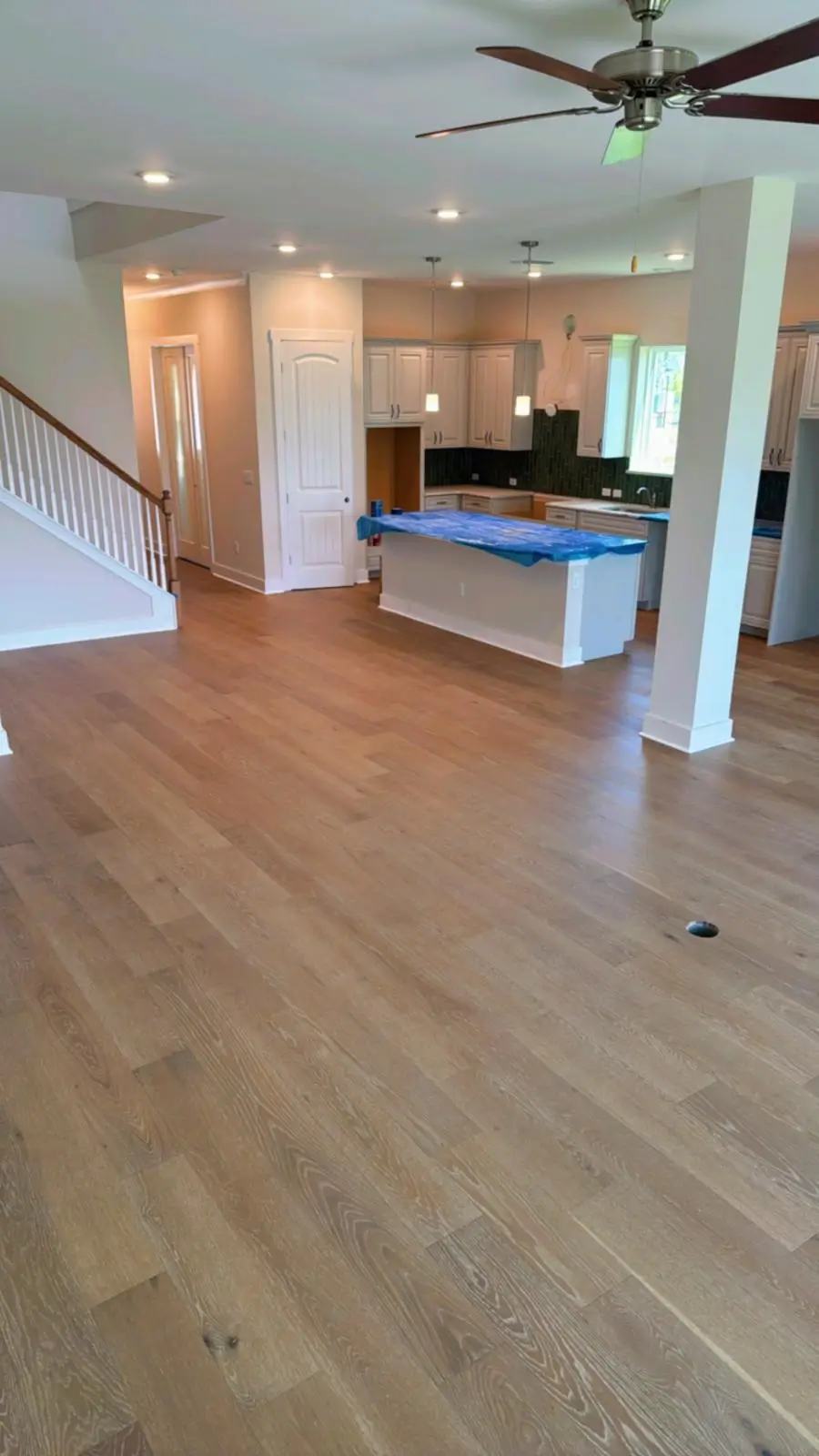 Hardwood Glue Down Installation